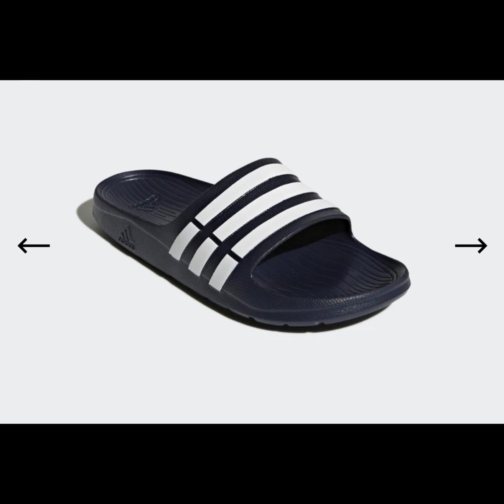 Adidas men’s slides size 17!